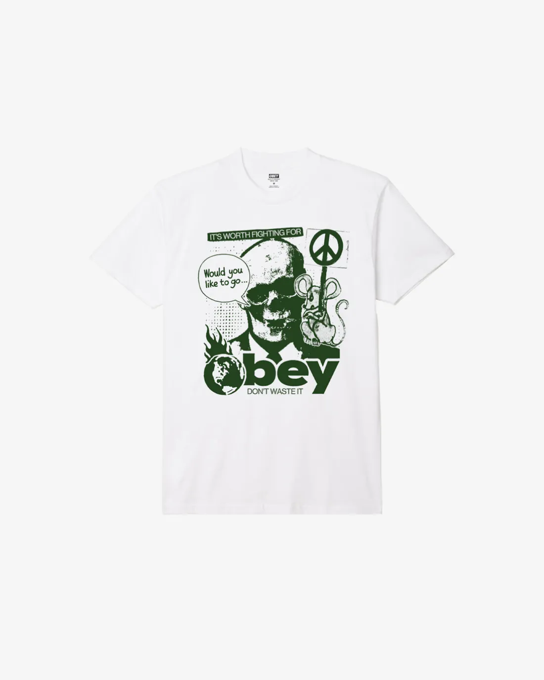 dont_waste_it_classic_tshirt_2.webp DONT WASTE IT CLASSIC T-SHIRT*OBEY Clothing Shop