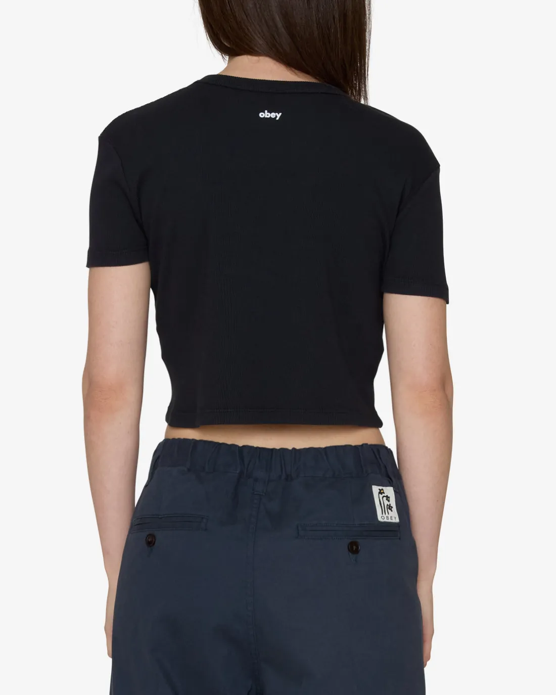 dream_baby_dream_cropped_rib_tshirt_3.webp DREAM BABY DREAM CROPPED RIB T-SHIRT*OBEY Clothing Outlet