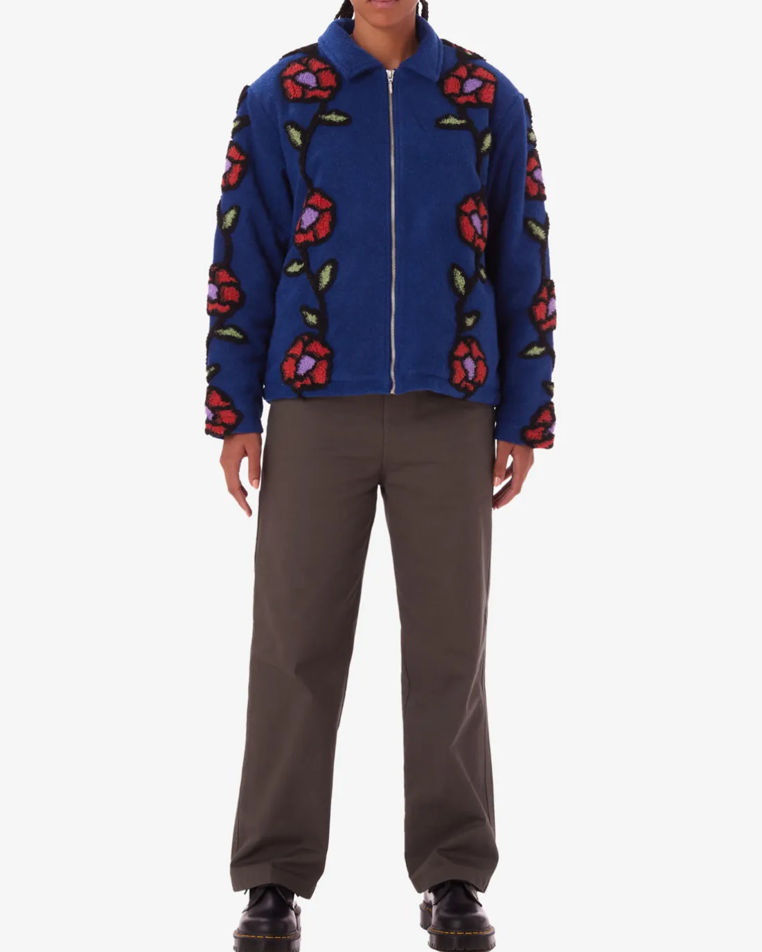 fields_jacquard_sherpa_jacket_3.webp FIELDS JACQUARD SHERPA JACKET*OBEY Clothing Fashion