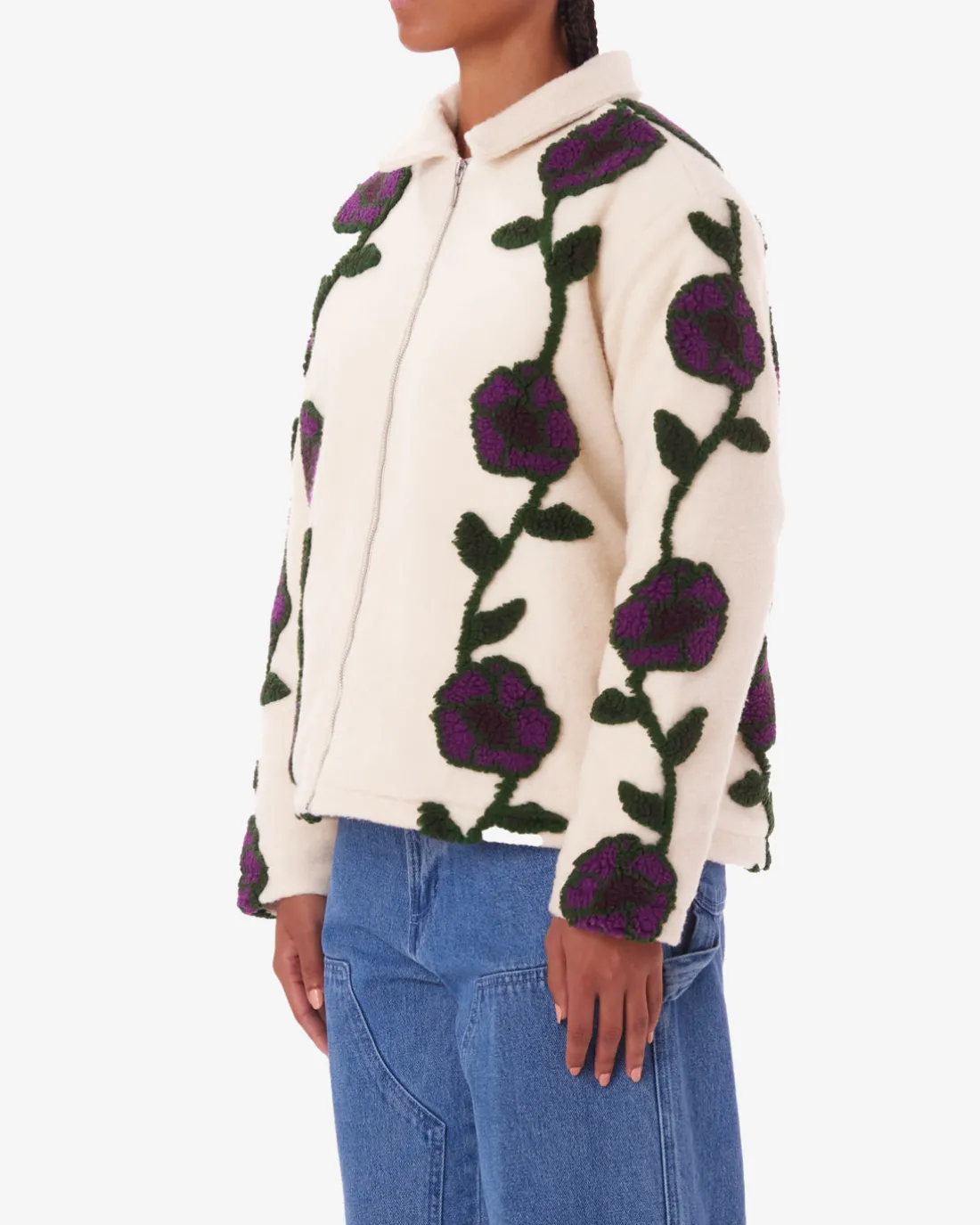 fields_jacquard_sherpa_jacket_5.webp FIELDS JACQUARD SHERPA JACKET*OBEY Clothing Fashion