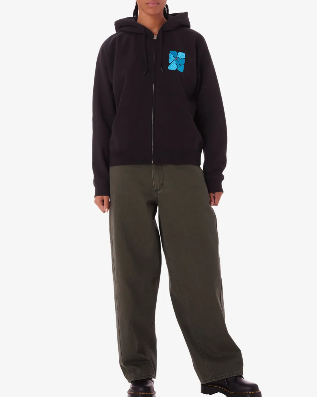 flora_zip_hood_2.webp FLORA ZIP HOOD*OBEY Clothing Best