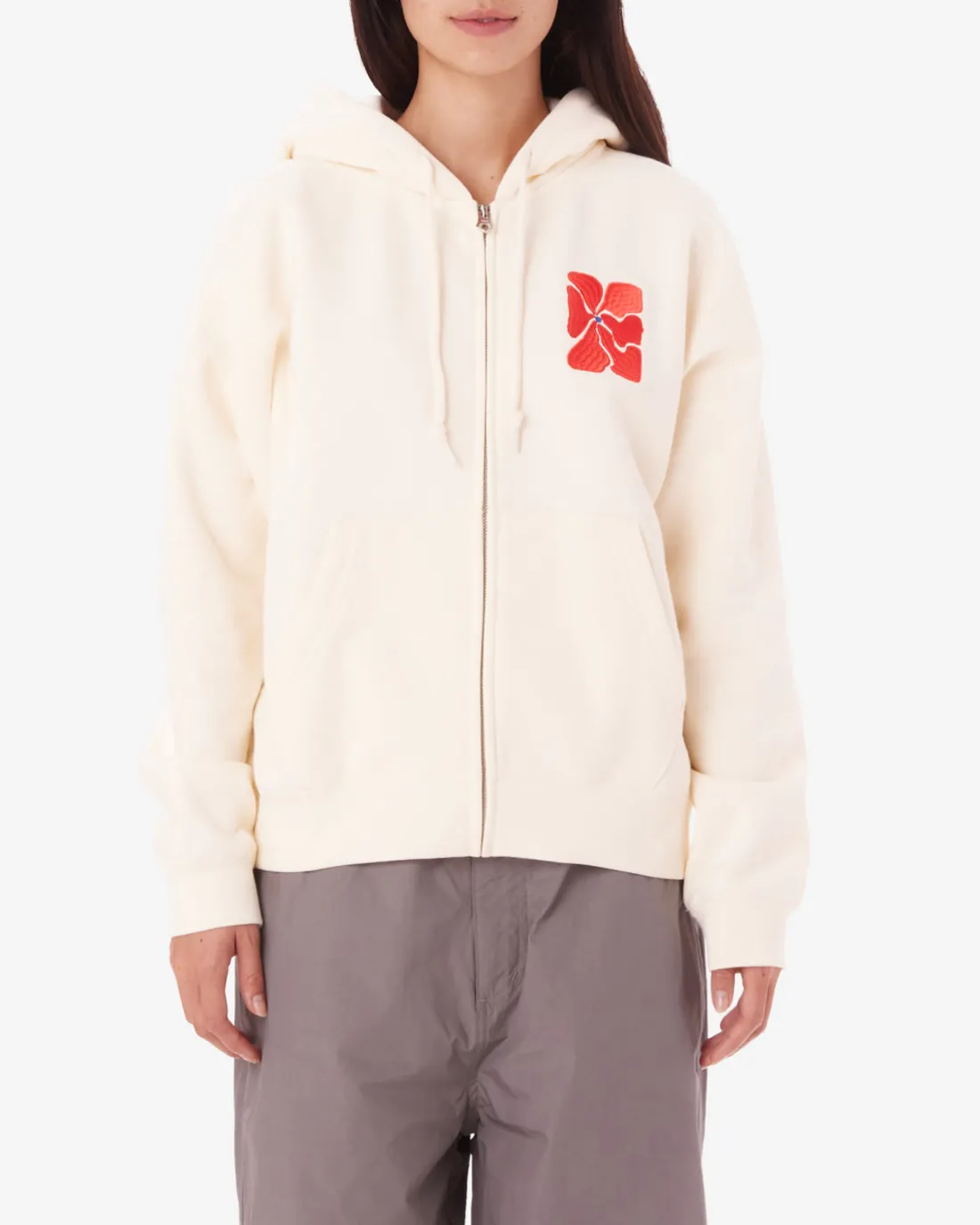 flora_zip_hood_4.webp FLORA ZIP HOOD*OBEY Clothing Best