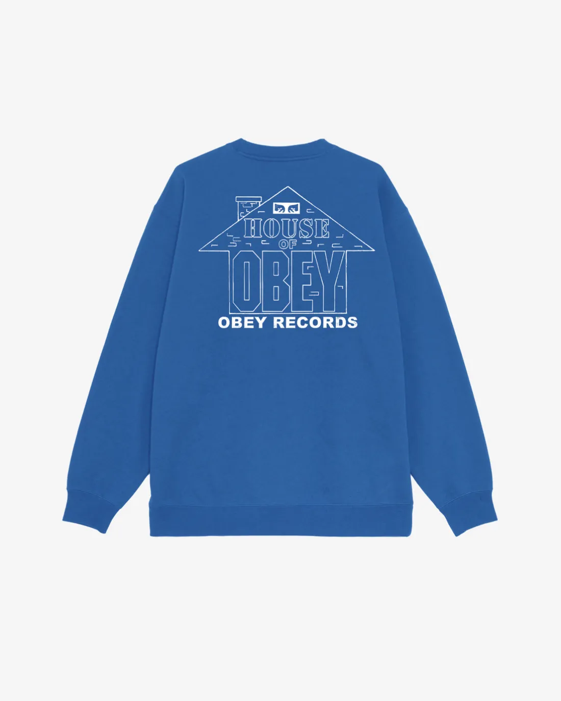 house_of_obey_records_premium_crewneck_4.webp HOUSE OF OBEY RECORDS PREMIUM CREWNECK*OBEY Clothing Best Sale