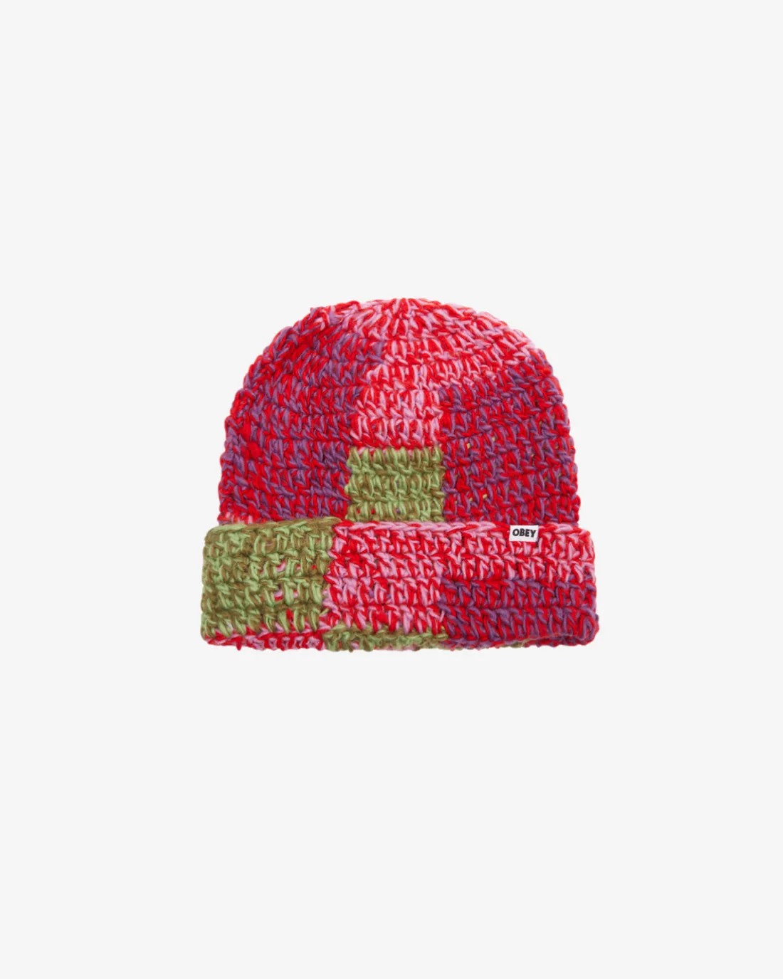 patchwork_rib_beanie_2.webp PATCHWORK RIB BEANIE*OBEY Clothing Flash Sale