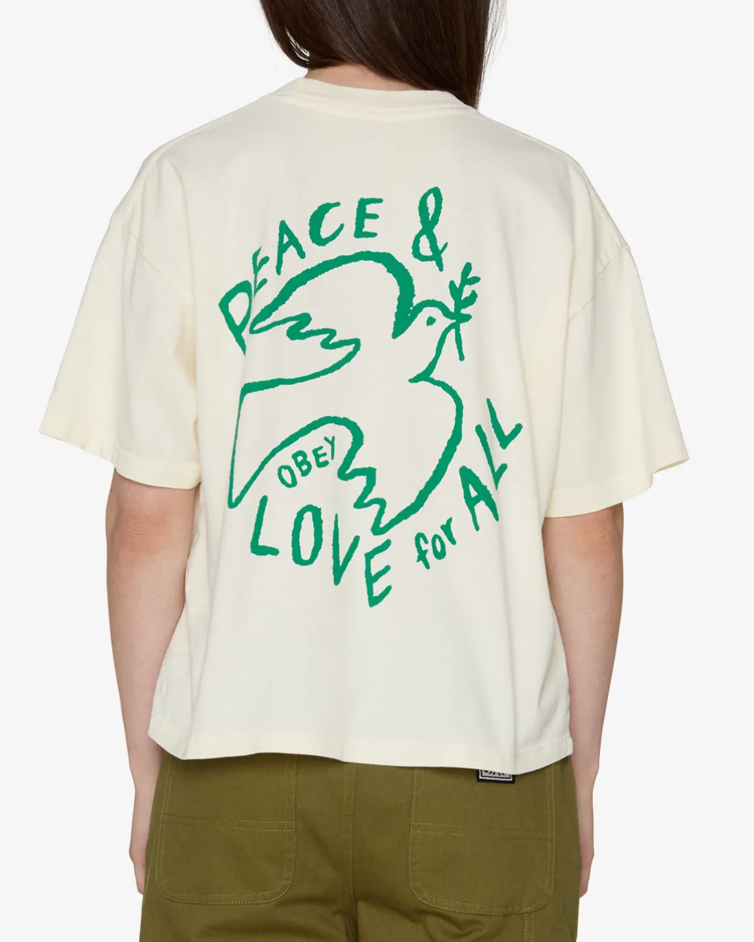 peace__love_for_all_dove_raegan_tshirt_3.webp PEACE & LOVE FOR ALL DOVE RAEGAN T-SHIRT*OBEY Clothing Store