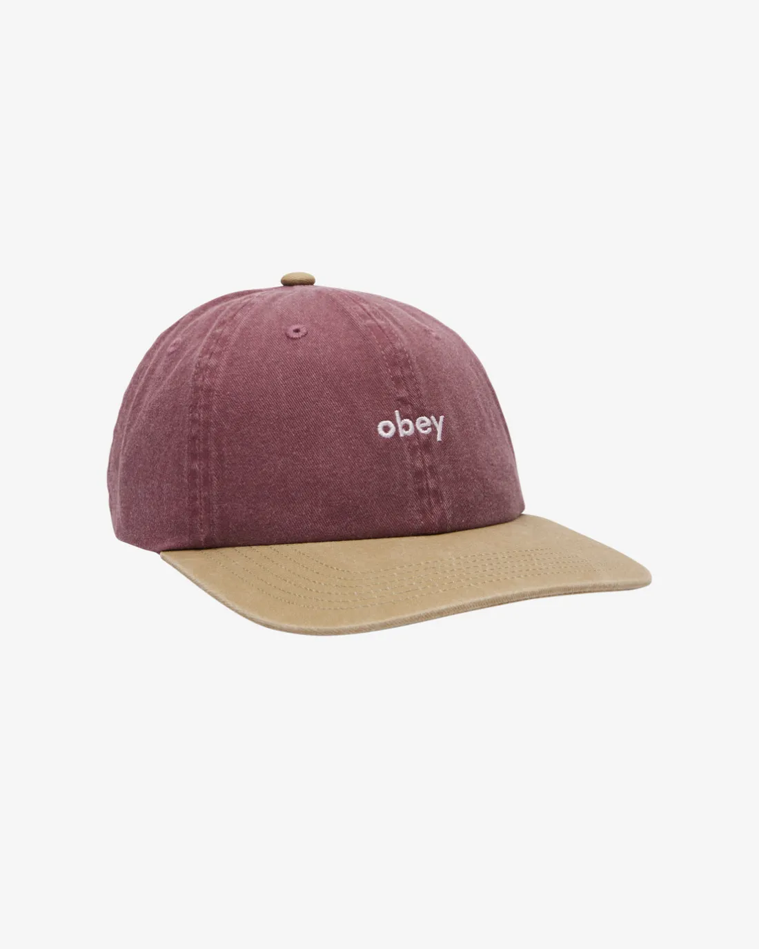 pigment_tone_lowercase__panel_6.webp PIGMENT 2-TONE LOWERCASE 6 PANEL*OBEY Clothing Cheap