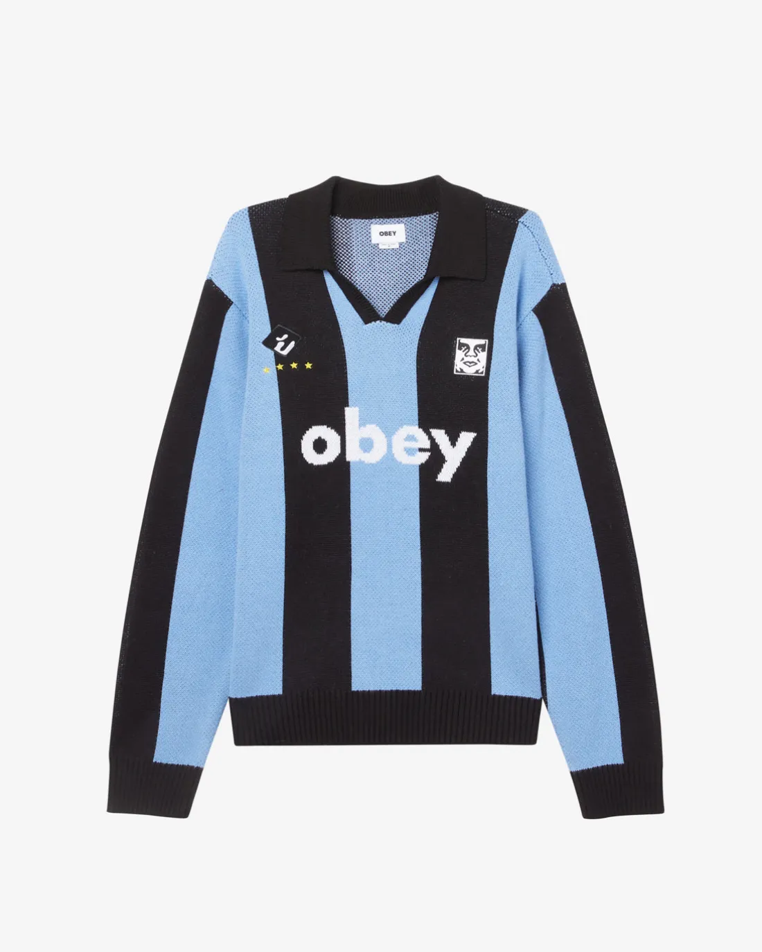 soccer_jersey_sweater_2.webp SOCCER JERSEY SWEATER*OBEY Clothing Discount