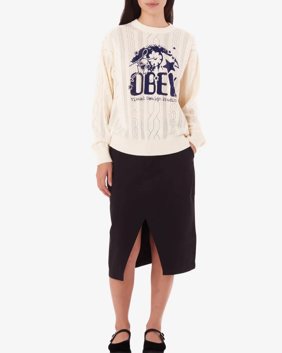 studio_crewneck_sweater_3.webp STUDIO CREWNECK SWEATER*OBEY Clothing Flash Sale