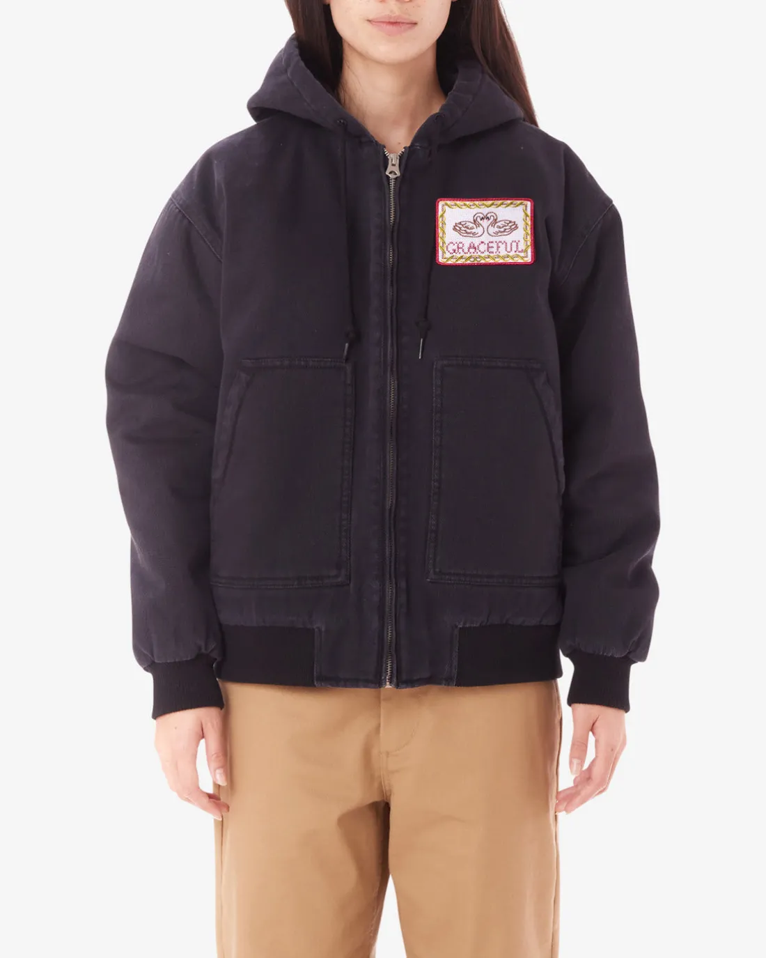 swans_pullover_work_jacket_3.webp SWANS PULLOVER WORK JACKET*OBEY Clothing Clearance