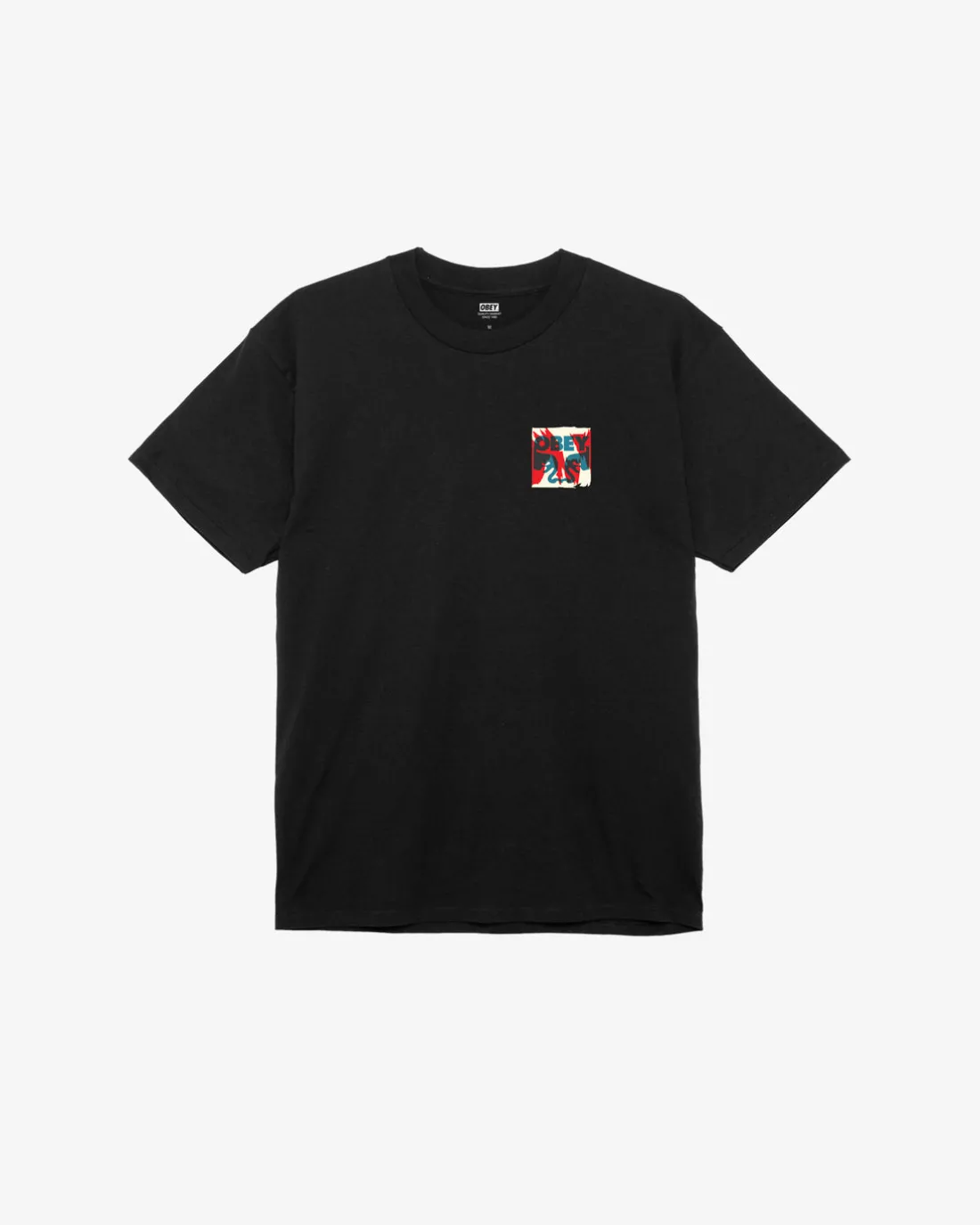 torn_posters_icon_classic_tshirt_3.webp TORN POSTERS ICON CLASSIC T-SHIRT*OBEY Clothing Clearance